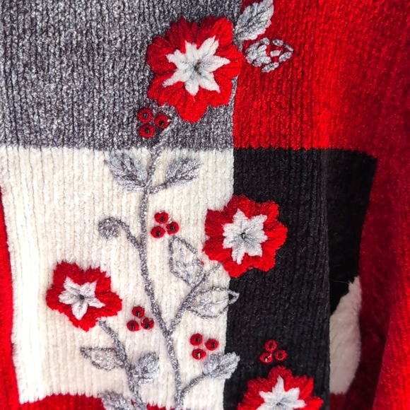 Alfred Dinner Women's Sweater Zip Cardigan, Large - Picture 2 of 11